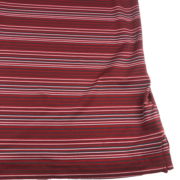 MLB St. Louis Cardinals Men's Polo Shirt Short Sleeve Medium Striped 74243 Red - Picture 7 of 16